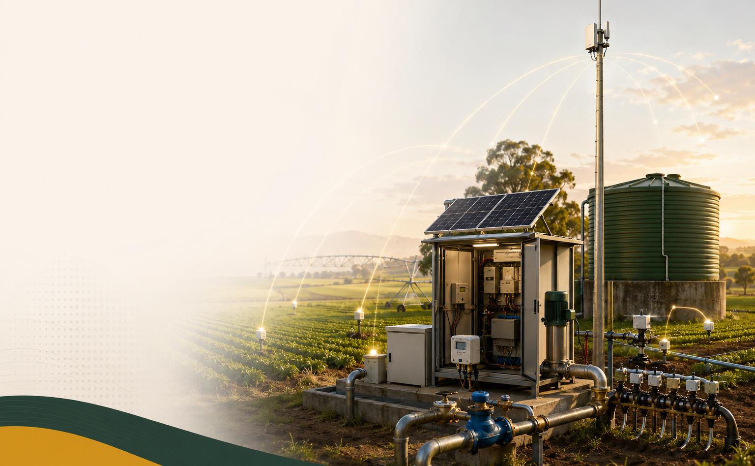 Remote water and pump infrastructure connected over LoRaWAN